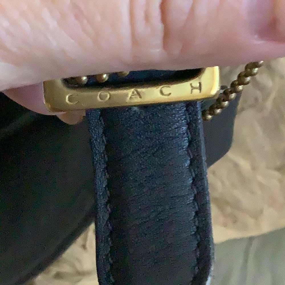 Vintage Coach Handbag 💙💙💙 in Navy - Picture 6 of 9